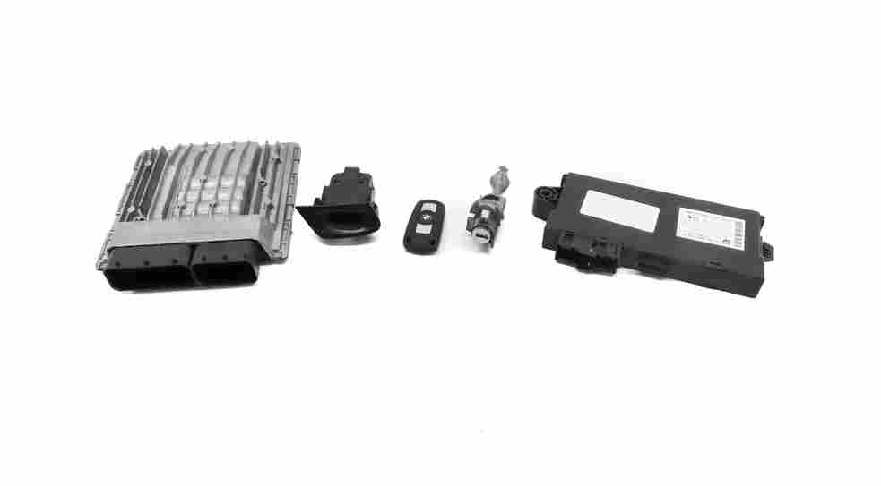 Thumbnail 2: 07-10 BMW 328i 528i X5 Z4 (E90 E60 E70 E89) 3.0L ECM DME IMMOBILIZER MODULE SET