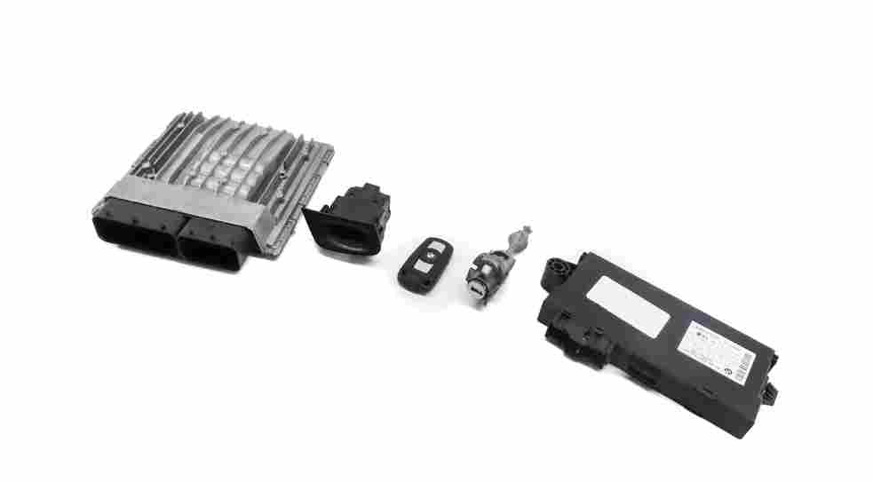 Thumbnail 3: 07-10 BMW 328i 528i X5 Z4 (E90 E60 E70 E89) 3.0L ECM DME IMMOBILIZER MODULE SET