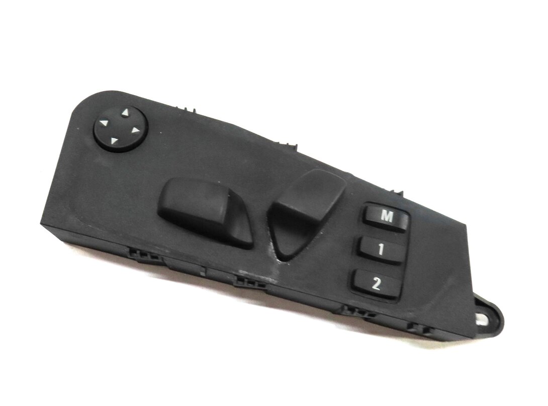 2010 BMW X5 E70 FRONT LEFT DRIVER SEAT ADJUST SWITCH w/ LUMBAR & MEMORY (BLACK)