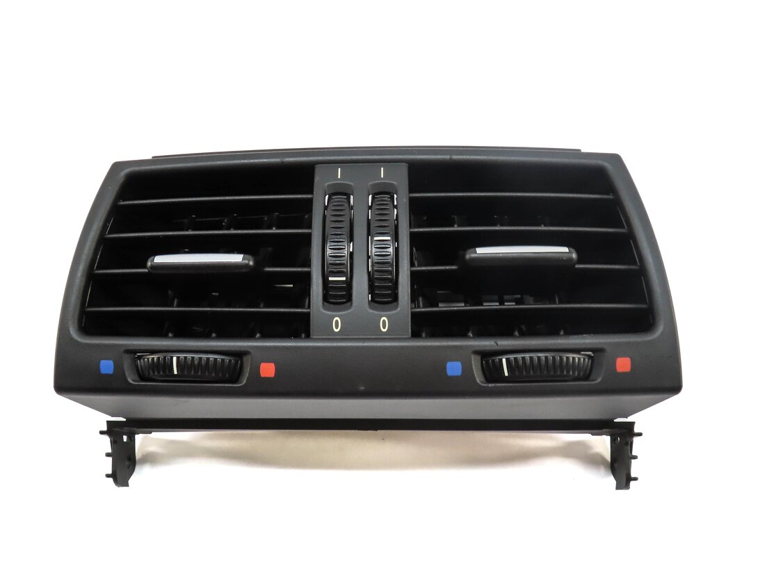 Thumbnail 2: 2010 BMW X5 E70 REAR CENTER CONSOLE HVAC A/C HEATER AIR VENT (BLACK) 64226954954