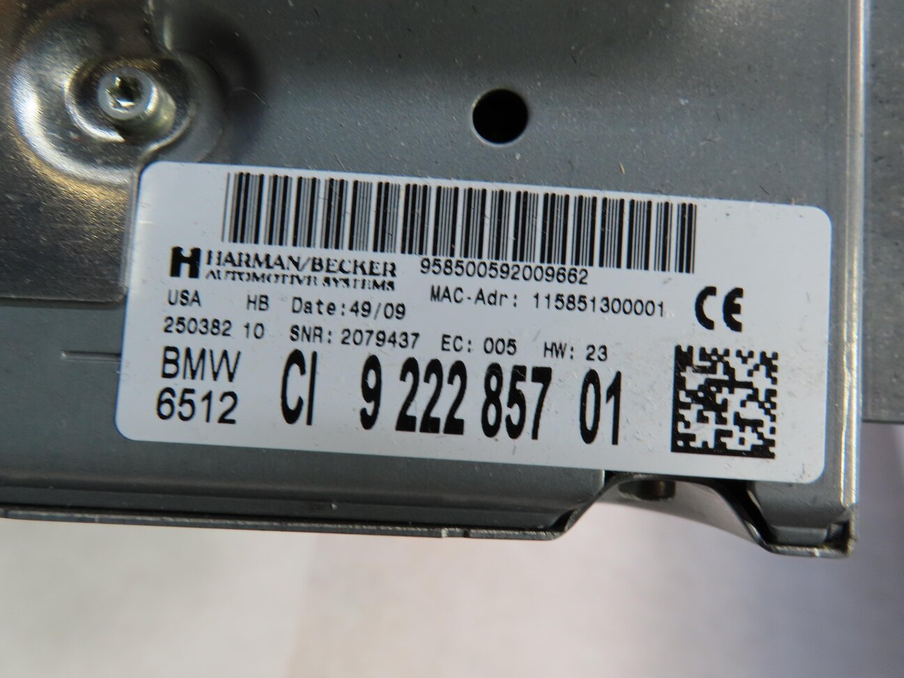Thumbnail 6: 2010-2014 BMW X5 X5M X6 X6M (E70 E71) RADIO STEREO CD GPS NAVIGATION RECEIVER