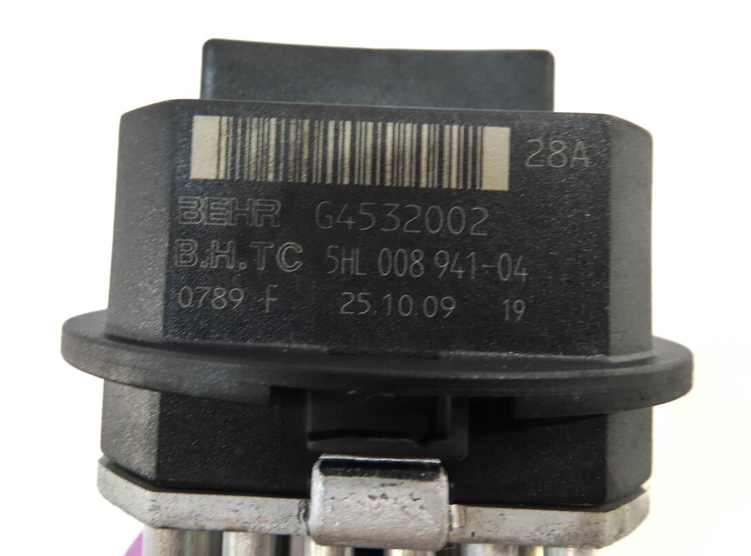 Thumbnail 4: 2010 BMW X5 (E70) REAR HVAC A/C HEATER BLOWER MOTOR RESISTOR 64116949645