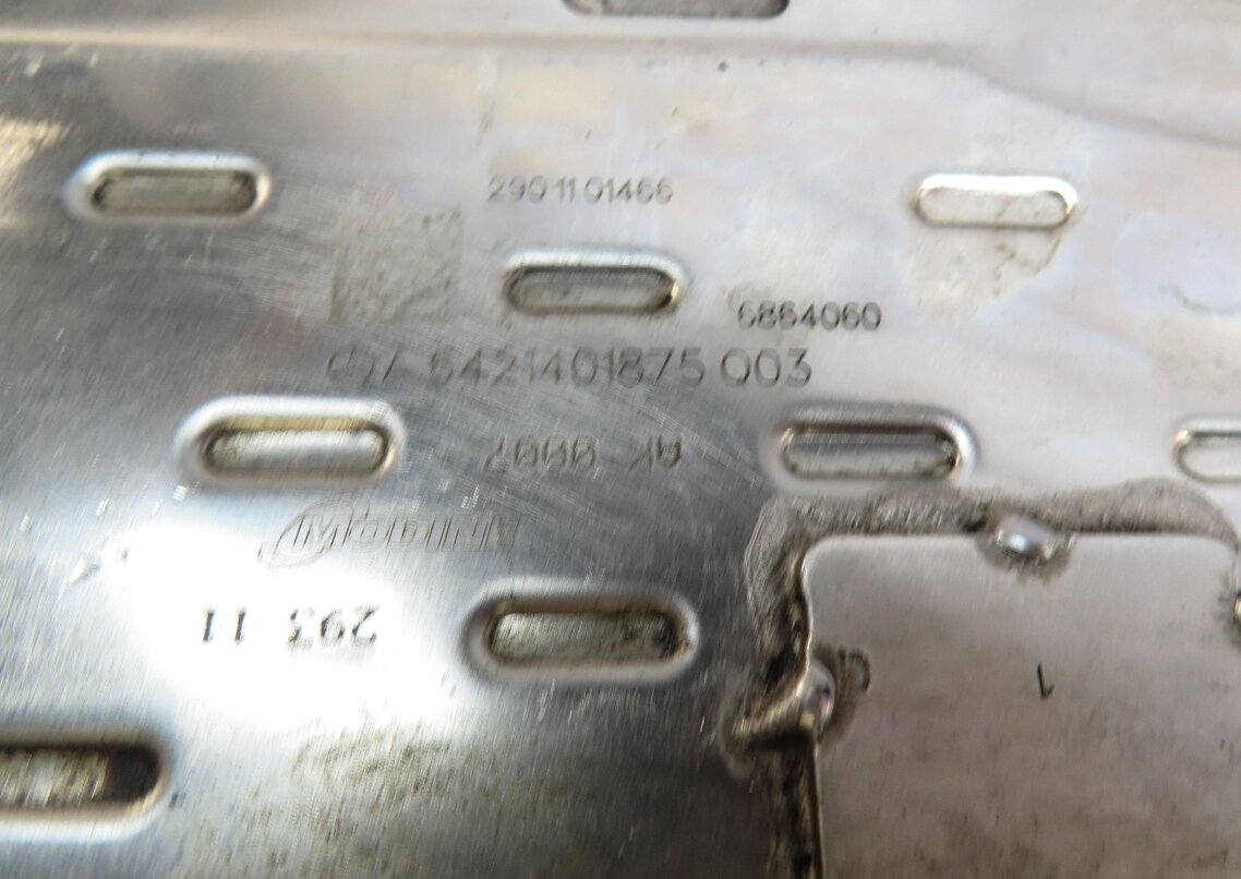 Thumbnail 6: 2012 MERCEDES ML350 (W166) 3.0L TURBO DIESEL OM642 ENGINE EGR INTERCOOLER