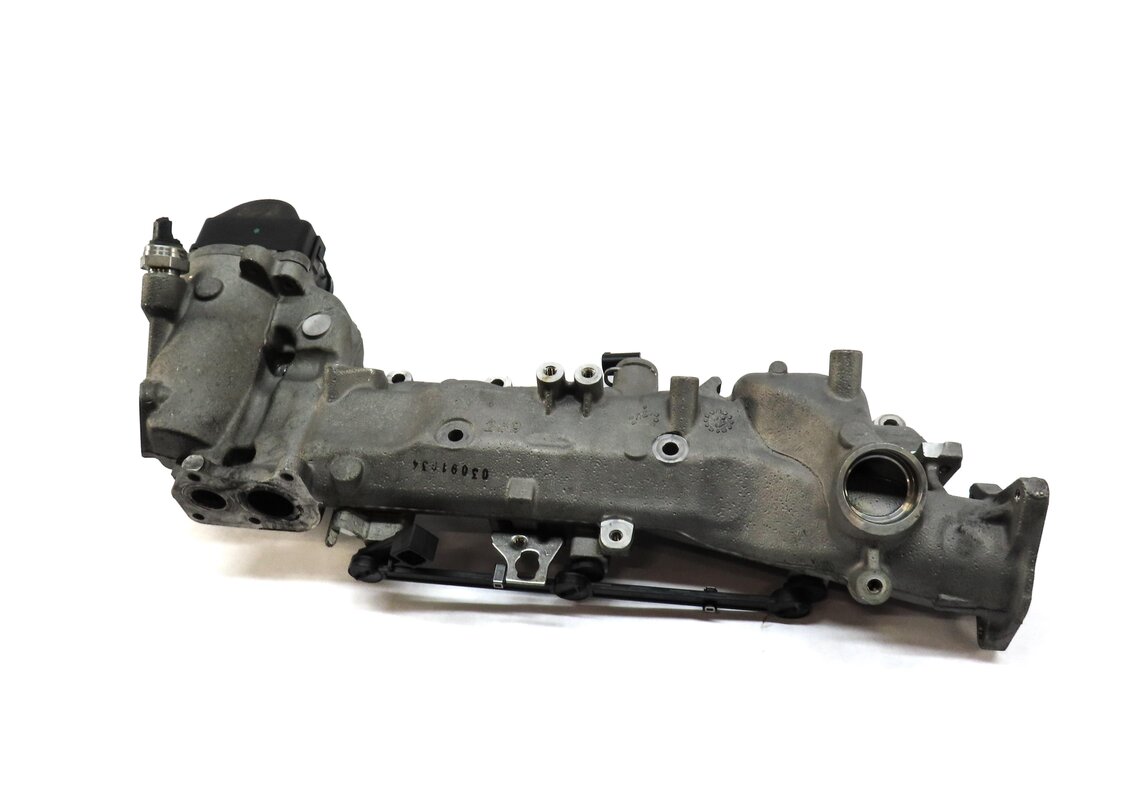 Thumbnail 3: 12-15 MERCEDES GL350 ML350 S350 (W166 X166 W221) DIESEL - LEFT INTAKE MANIFOLD