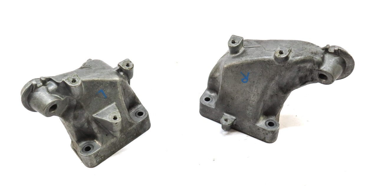 12 MERCEDES ML350 W166 3.0L TURBO DIESEL OM642 ENGINE LEFT RIGHT MOTOR MOUNT SET