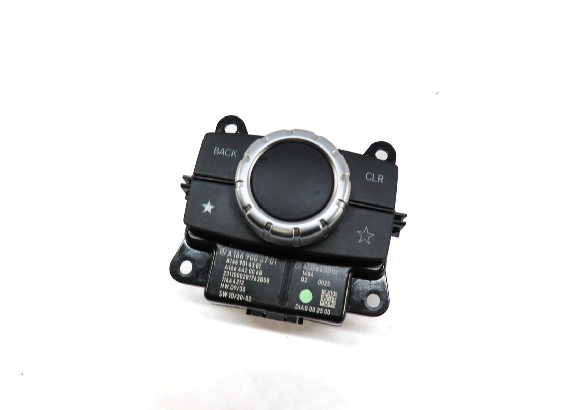 Thumbnail 1: 2012-2013 MERCEDES G550 GL350 GL450 GL550 ML350 ML550 (W166 X166) RADIO GPS KNOB