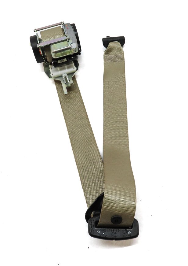 2012 MERCEDES ML350 (W166) REAR LEFT 2ND ROW SEATBELT RETRACTOR (BEIGE)