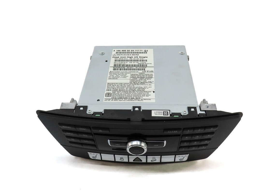 Thumbnail 4: 2012 MERCEDES ML350 ML550 ML63 AMG (W166) RADIO STEREO GPS NAVIGATION RECEIVER