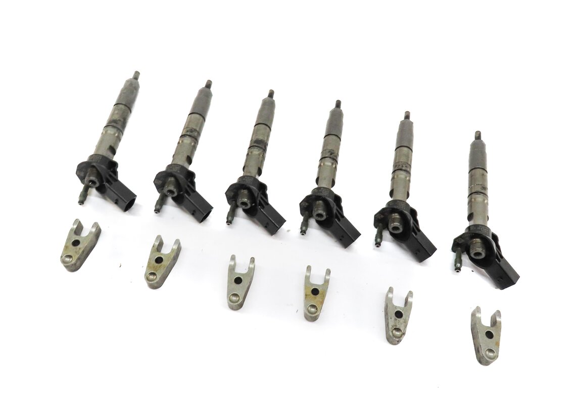 Thumbnail 1: 2012-2017 MERCEDES GL350 GLE350D GLS350D ML350 S350 - DIESEL FUEL INJECTOR SET 6
