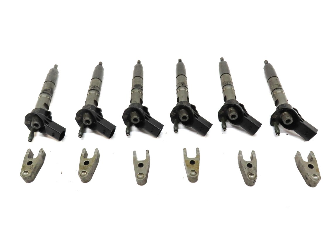 Thumbnail 2: 2012-2017 MERCEDES GL350 GLE350D GLS350D ML350 S350 - DIESEL FUEL INJECTOR SET 6