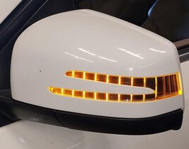 Thumbnail 2: 12-16 MERCEDES GL350 GL550 ML350 ML550 (W166 X166) LEFT P-FOLD MIRROR (WHITE)