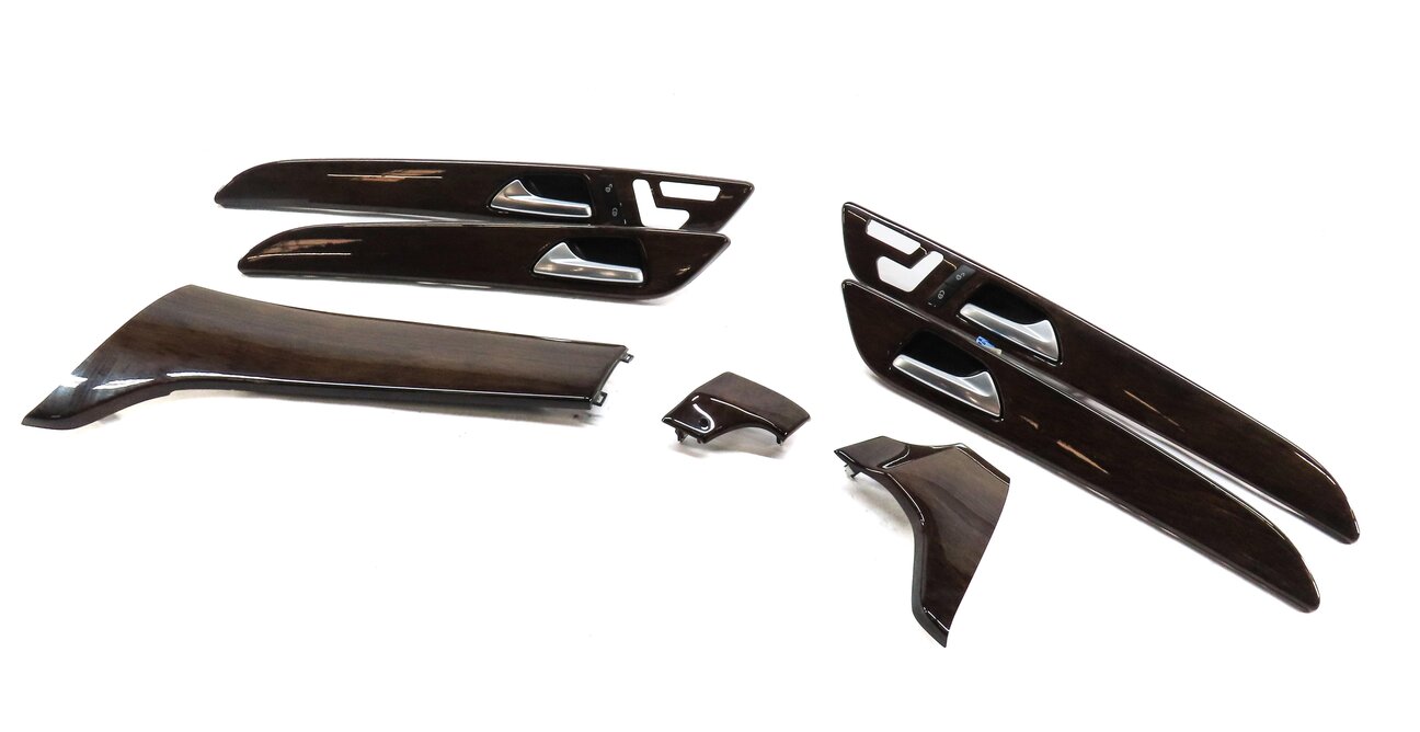 Thumbnail 15: 2012 MERCEDES ML350 (W166) FRONT REAR LEFT RIGHT TRIM SET 7 (EUCALYPTUS WOOD)