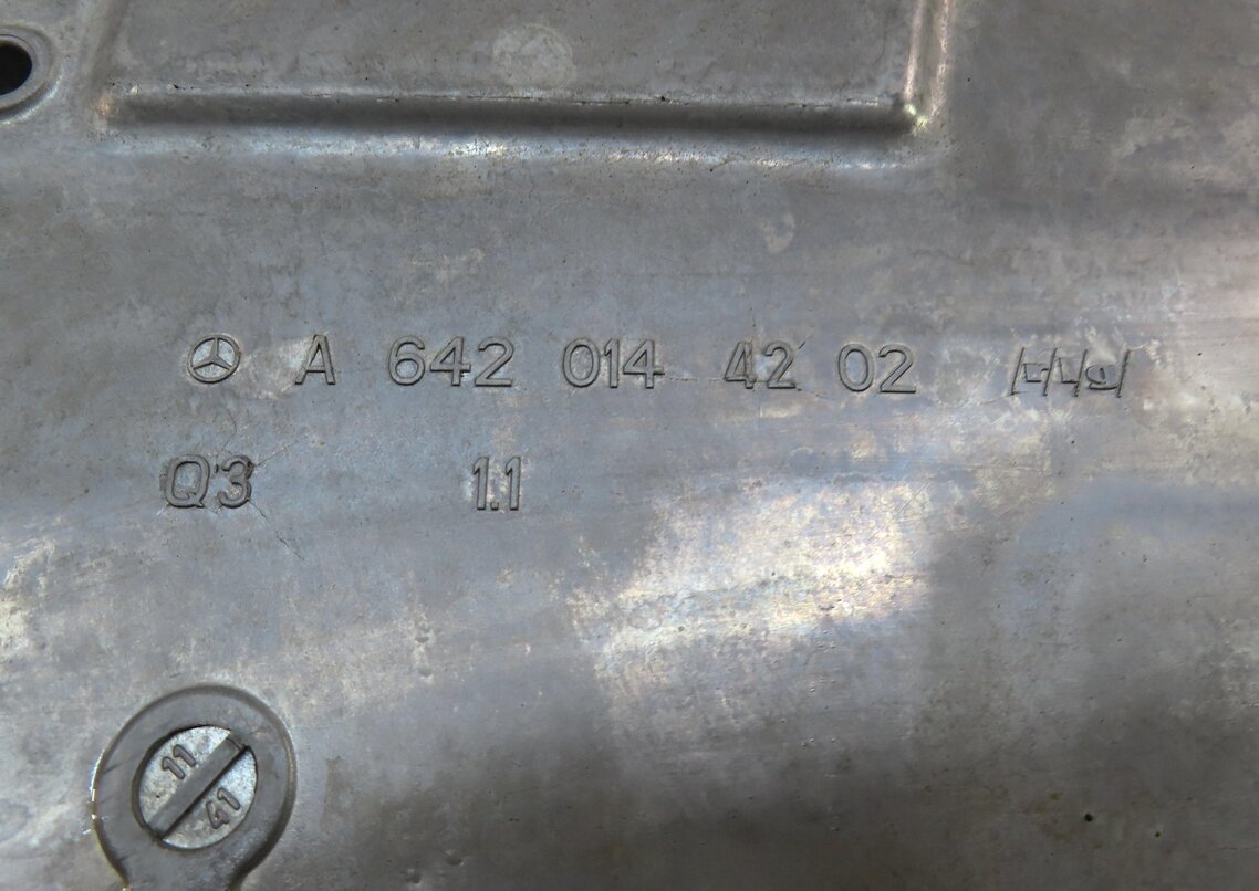 Thumbnail 6: 12-17 MERCEDES GL350 GLE350D GLS350D ML350 (W166 X166) DIESEL - UPPER OIL PAN