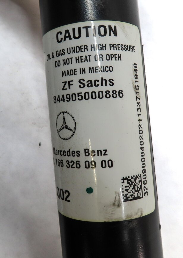 Thumbnail 7: 2012 MERCEDES ML350 (W166) REAR LEFT & RIGHT STANDARD SUSPENSION SHOCK STRUT SET
