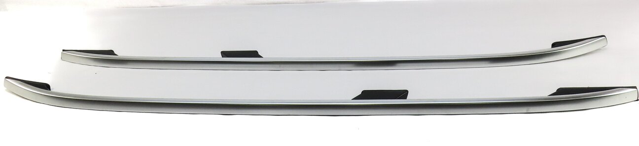 Thumbnail 2: 2012 MERCEDES ML350 (W166) LEFT & RIGHT LUGGAGE ROOF RACK SET 2 (SILVER CHROME)