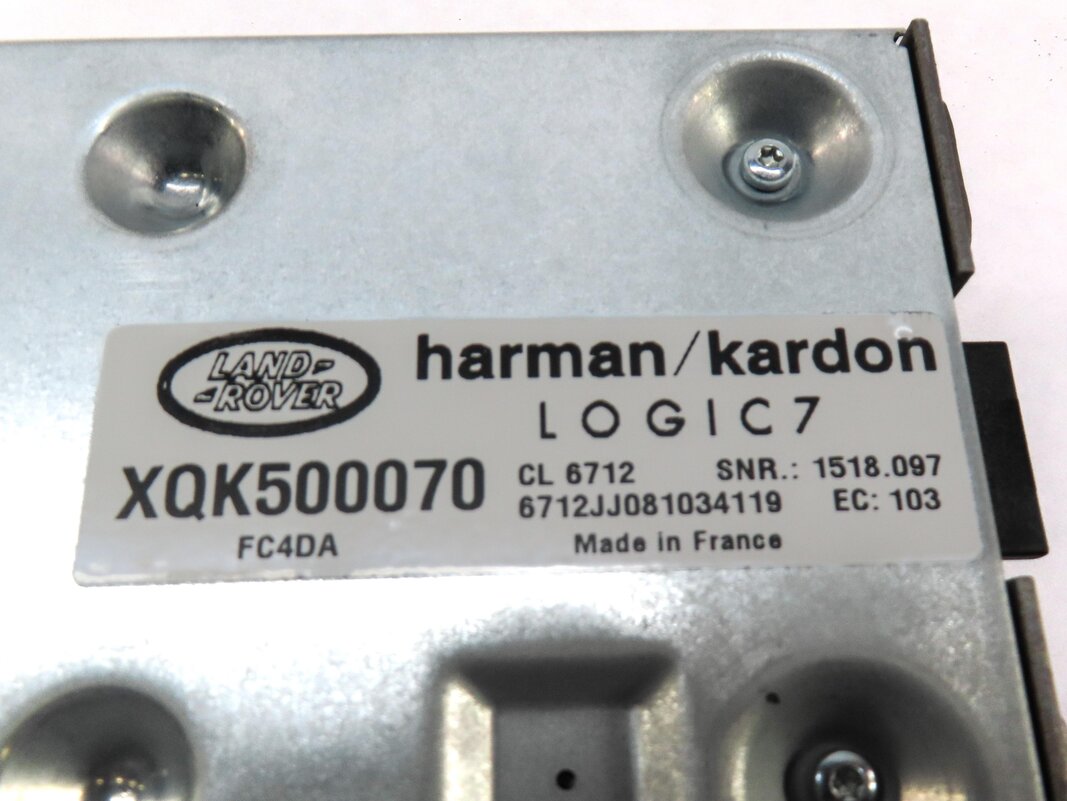 Thumbnail 4: 2005-2009 RANGE ROVER (L322) HARMAN KARDON LOGIC-7 L7 SUB SUBWOOFER AMPLIFIER