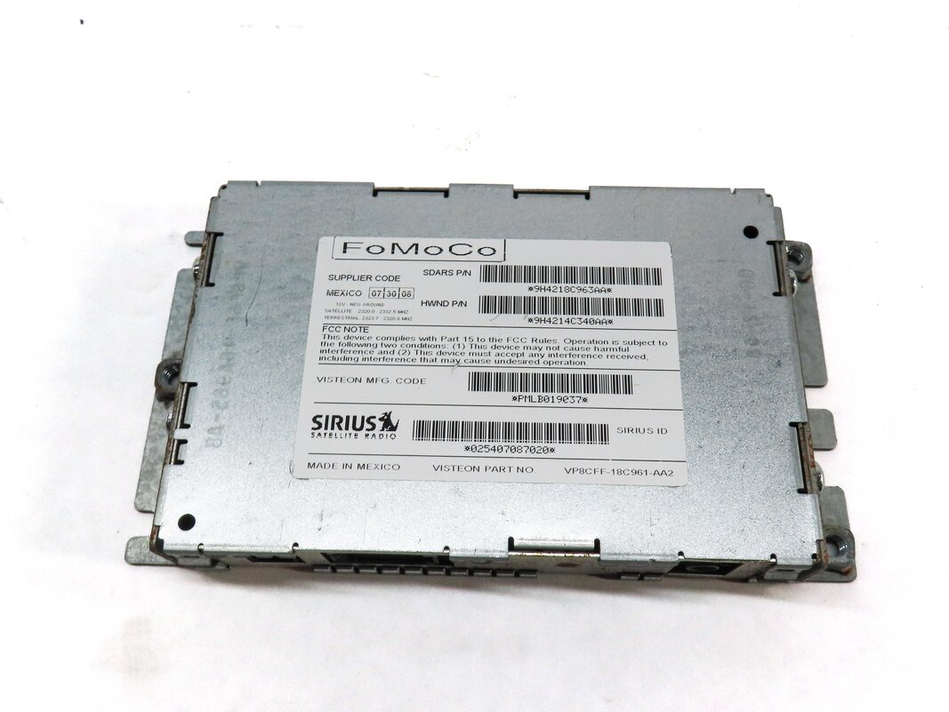 Thumbnail 3: 2007-2012 LR3 RANGE ROVER SPORT (L320) SIRIUS SATELLITE RADIO RECEIVER MODULE
