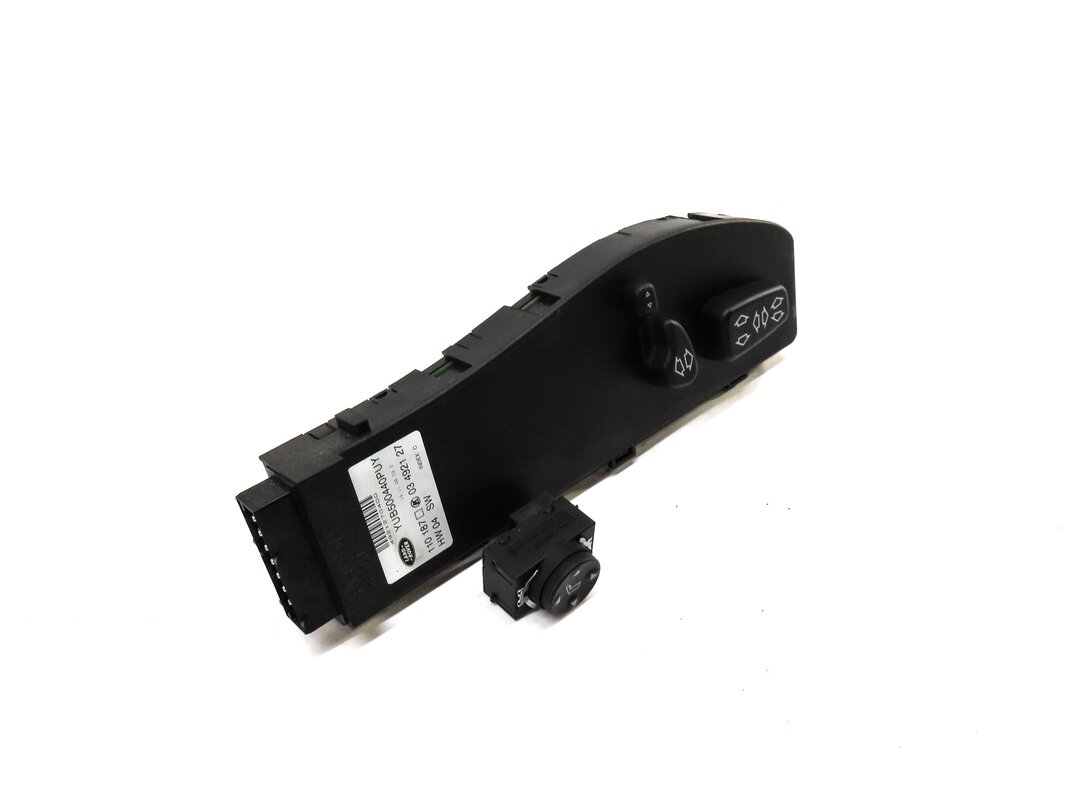 2009 RANGE ROVER L322 FRONT RIGHT PASSENGER SEAT ADJUSTMENT ADJUST SWITCH BLACK