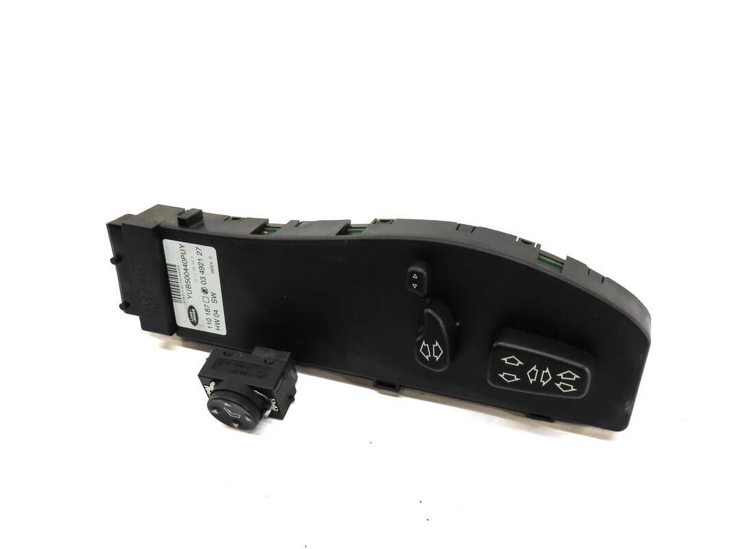 Thumbnail 2: 2009 RANGE ROVER L322 FRONT RIGHT PASSENGER SEAT ADJUSTMENT ADJUST SWITCH BLACK