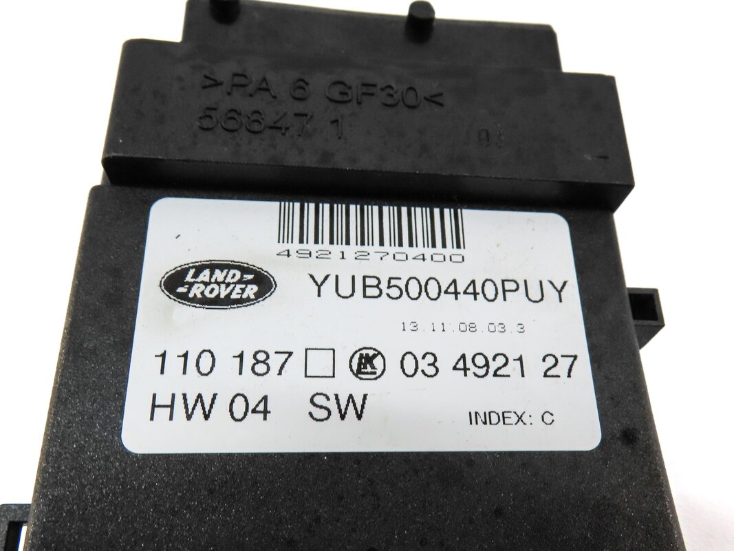 Thumbnail 5: 2009 RANGE ROVER L322 FRONT RIGHT PASSENGER SEAT ADJUSTMENT ADJUST SWITCH BLACK