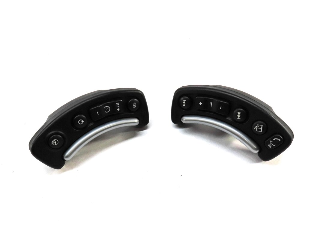 2003-2009 LAND ROVER RANGE ROVER (L322) HEATED STEERING WHEEL SWITCH BUTTON SET