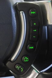 Thumbnail 3: 2003-2009 LAND ROVER RANGE ROVER (L322) HEATED STEERING WHEEL SWITCH BUTTON SET
