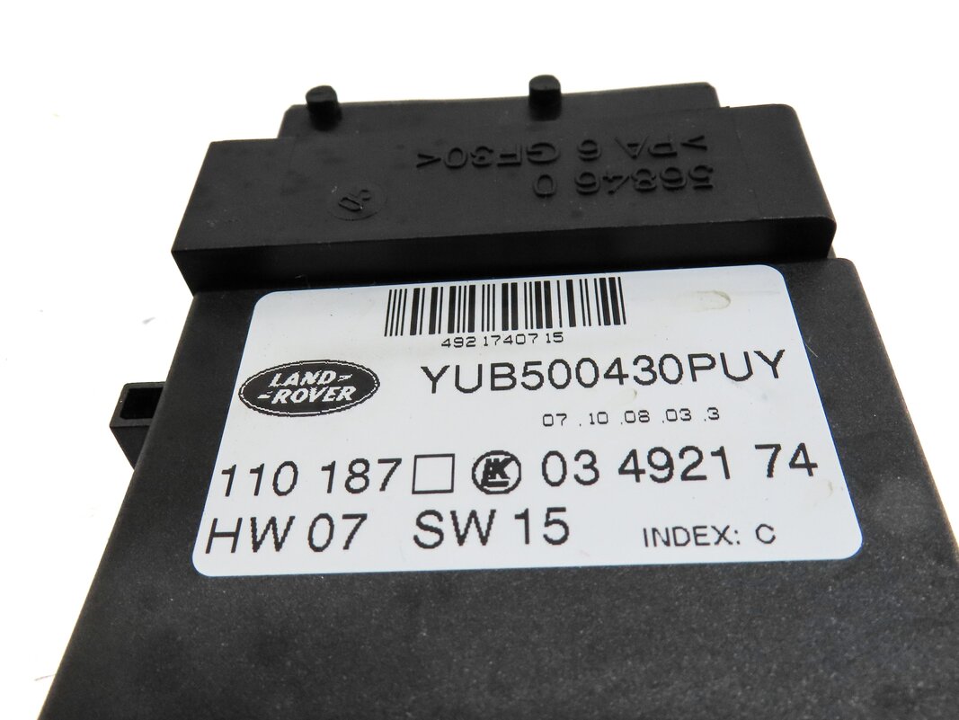Thumbnail 5: 09 RANGE ROVER L322 FRONT LEFT DRIVER SEAT MEMORY ADJUSTMENT ADJUST SWITCH BLACK