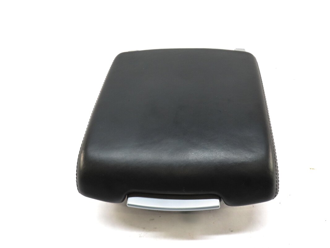 Thumbnail 2: 07-12 RANGE ROVER (L322) FRONT CENTER CONSOLE ARM REST LID (JET OXFORD LEATHER)