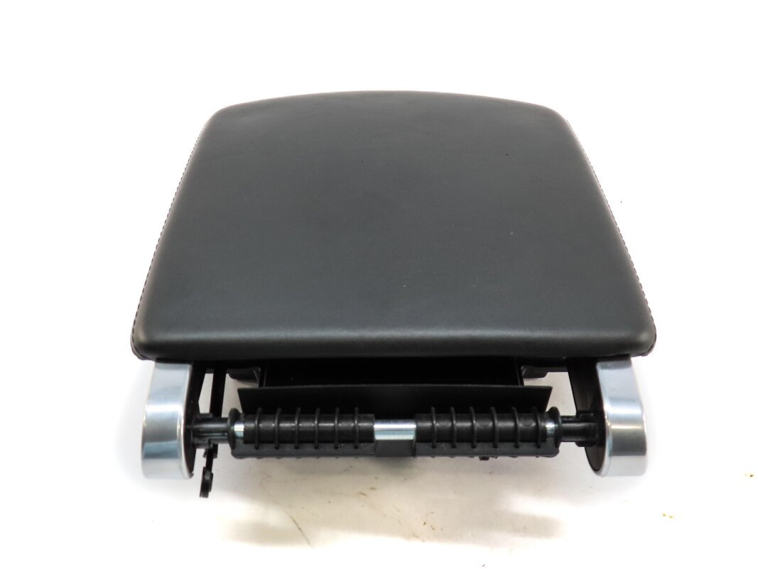 Thumbnail 4: 07-12 RANGE ROVER (L322) FRONT CENTER CONSOLE ARM REST LID (JET OXFORD LEATHER)