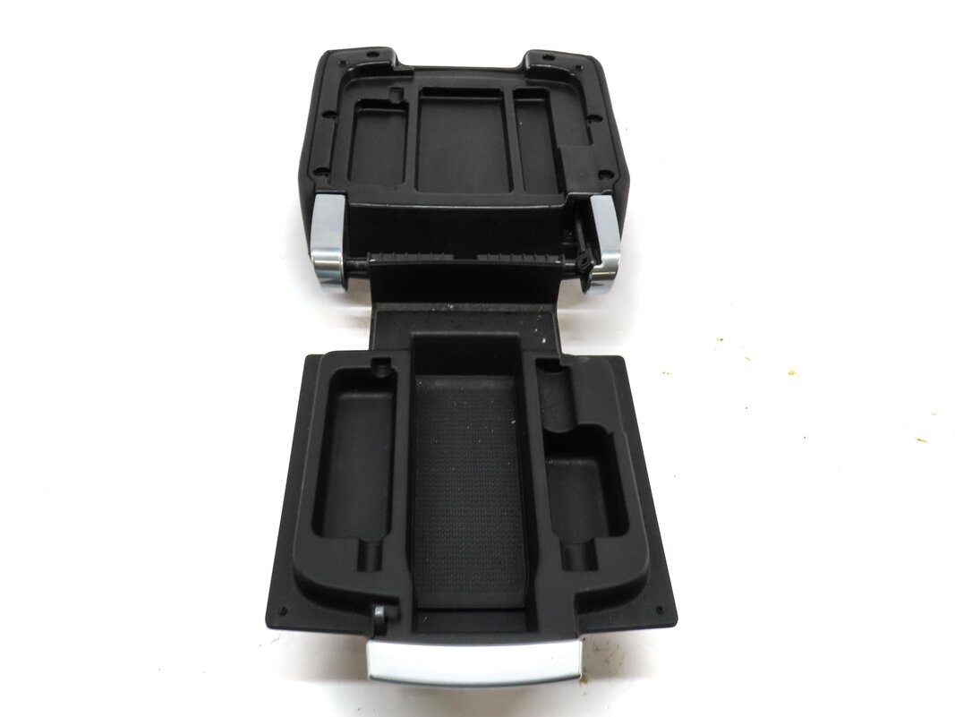 Thumbnail 6: 07-12 RANGE ROVER (L322) FRONT CENTER CONSOLE ARM REST LID (JET OXFORD LEATHER)