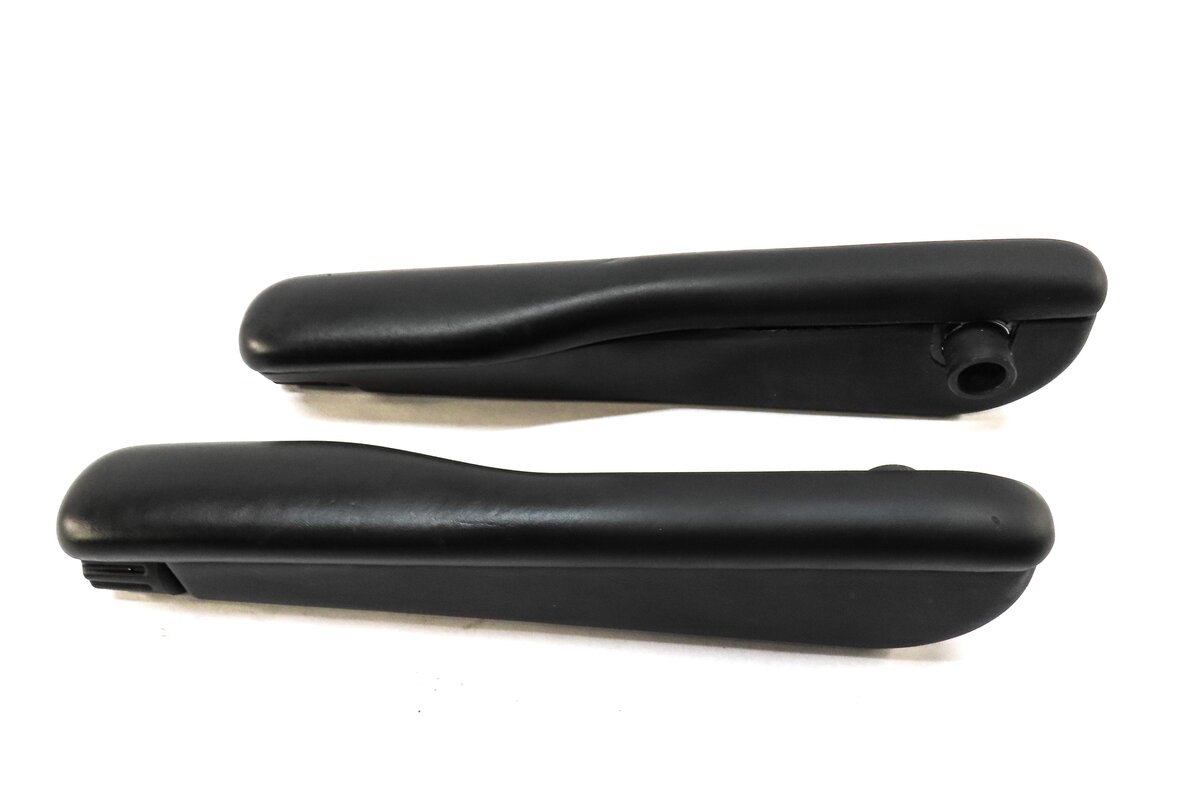 Thumbnail 2: 09 & 12 RANGE ROVER (L322) FRONT LEFT & RIGHT SEAT ARM REST (JET BLACK LEATHER)
