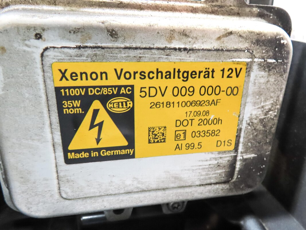 Thumbnail 7: 2006-2009 RANGE ROVER (L322) RIGHT HID XENON ADAPTIVE AFS HEADLIGHT LIGHT LAMP