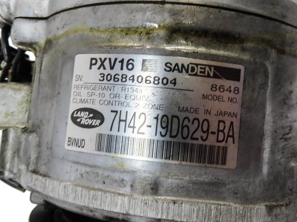 Thumbnail 6: 2006-2009 RANGE ROVER (L322) A/C AIR CONDITIONING COMPRESSOR PUMP MOTOR