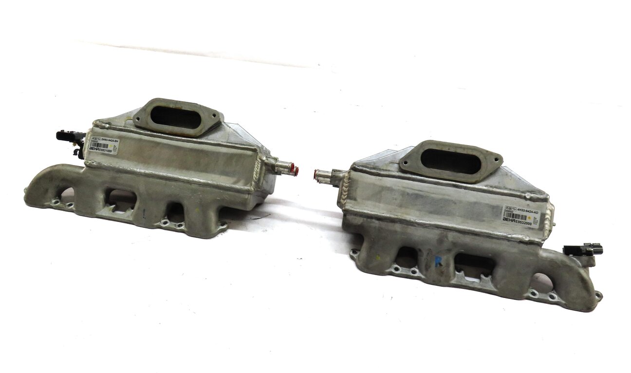Thumbnail 1: 06-09 RANGE ROVER SPORT (L320 L322) 4.2L SUPER INTAKE MANIFOLD INTERCOOLER SET