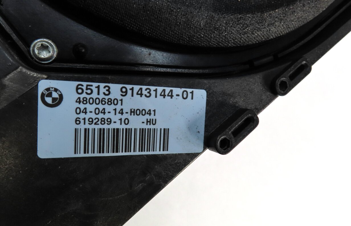 Thumbnail 10: 2015 BMW X1 (E84) FRONT REAR LEFT RIGHT DOOR DASH DECK SPEAKER SET 9 SUB WOOFER