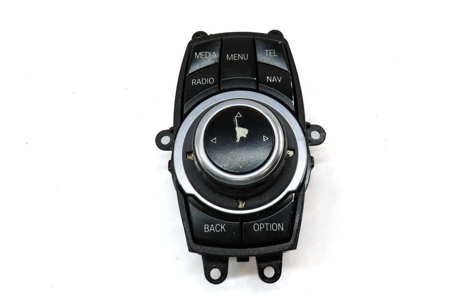 Thumbnail 3: 2015 BMW X1 (E84) iDRIVE I-DRIVE NAVIGATION MEDIA SCREEN CONTROL KNOB (4 PIN)