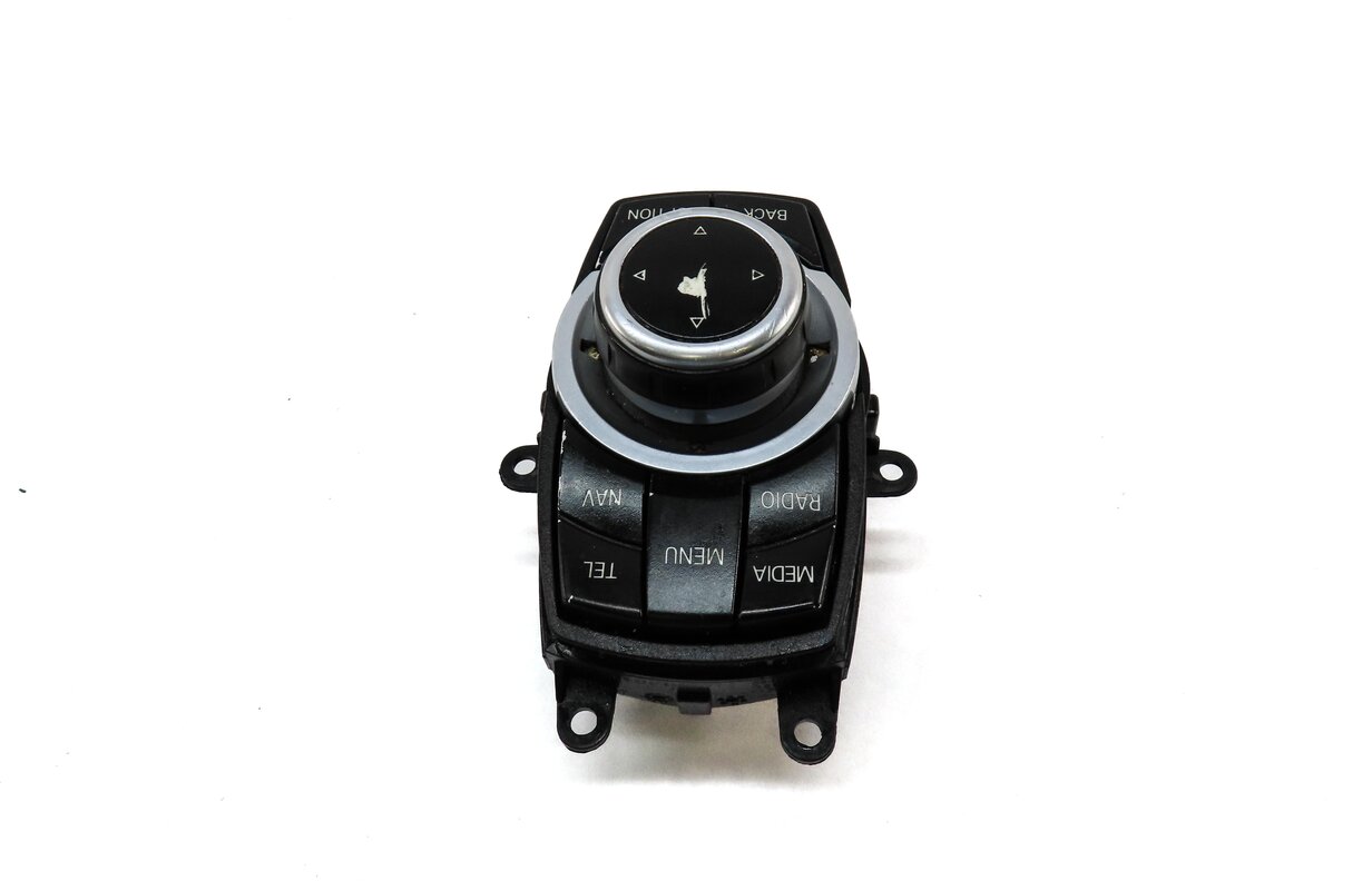 Thumbnail 4: 2015 BMW X1 (E84) iDRIVE I-DRIVE NAVIGATION MEDIA SCREEN CONTROL KNOB (4 PIN)