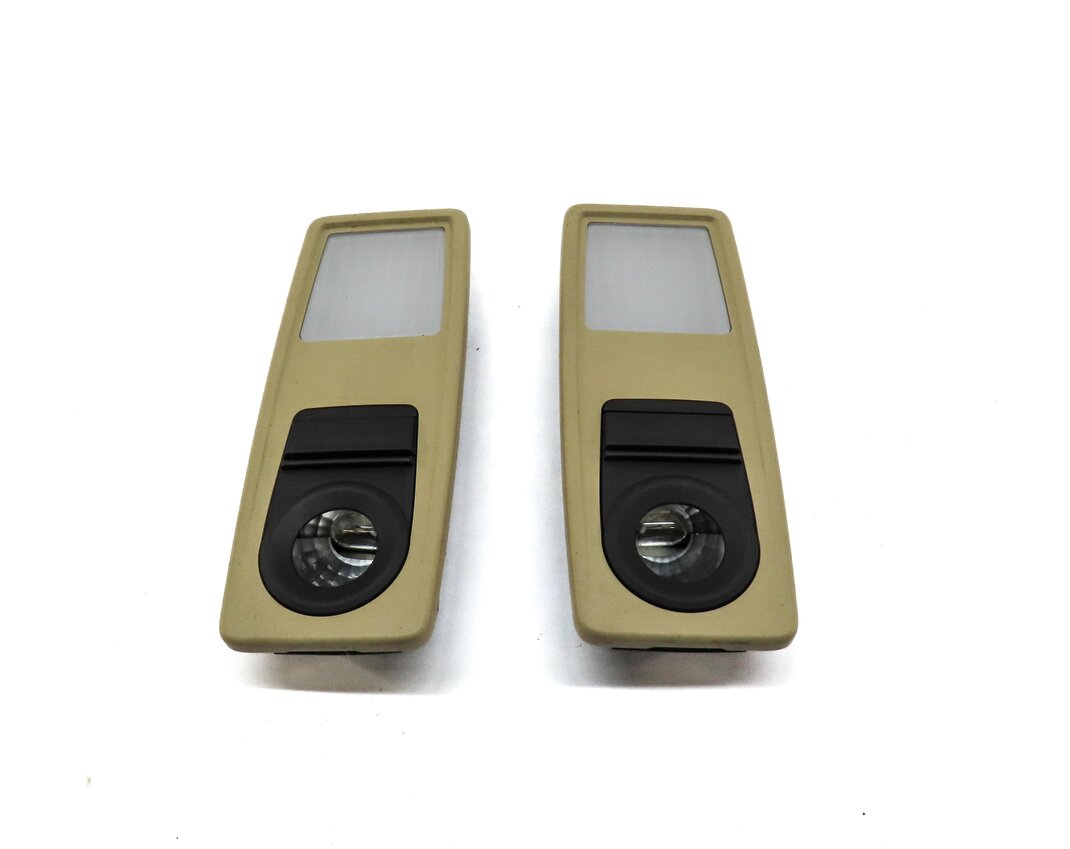 Thumbnail 3: 2015 BMW X1 (E84) REAR LEFT & RIGHT ROOF DOME LIGHT SET2 (BEIGE) 63319215610