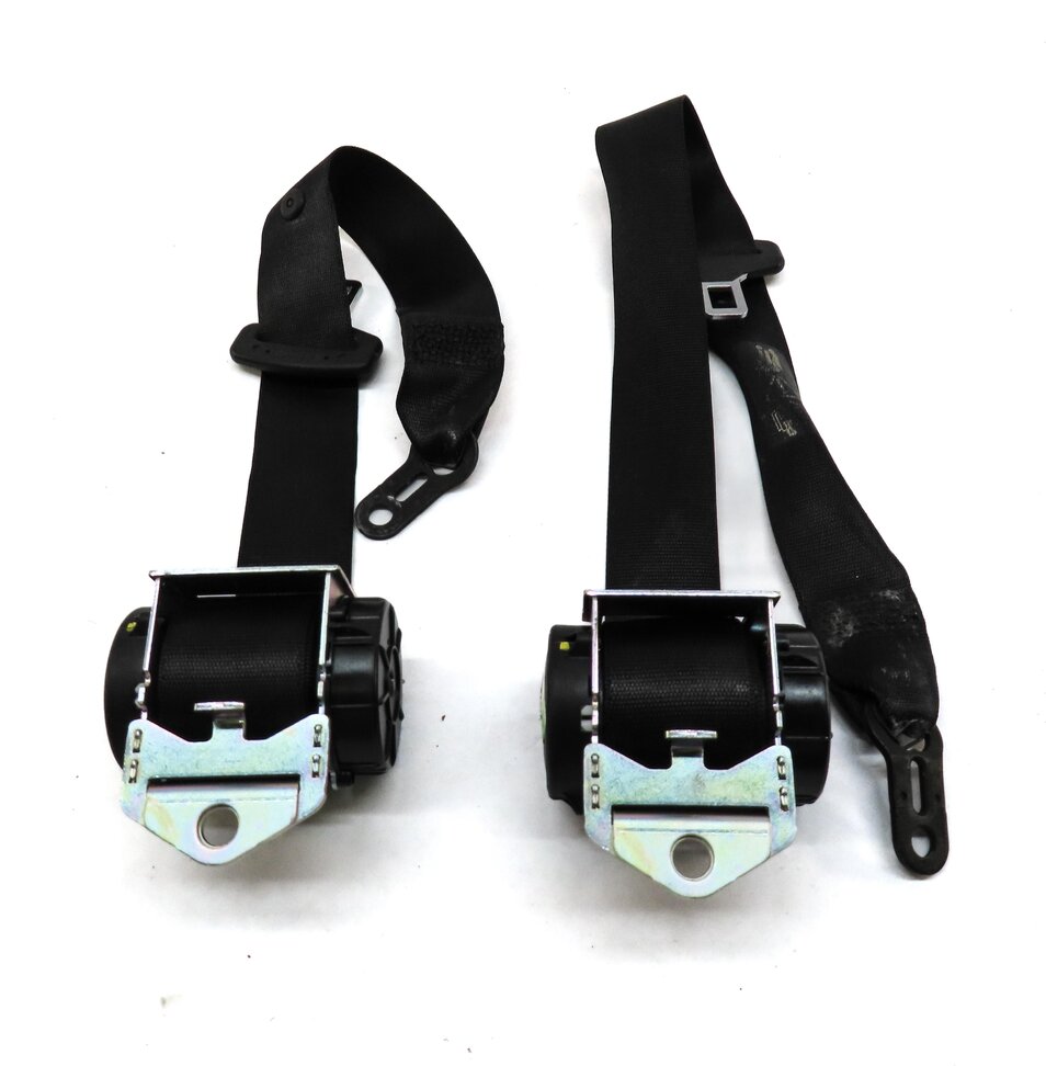 Thumbnail 3: 2015 BMW X1 (E84) REAR LEFT & RIGHT 2ND ROW SEATBELT RETRACTOR SET 2 (BLACK)