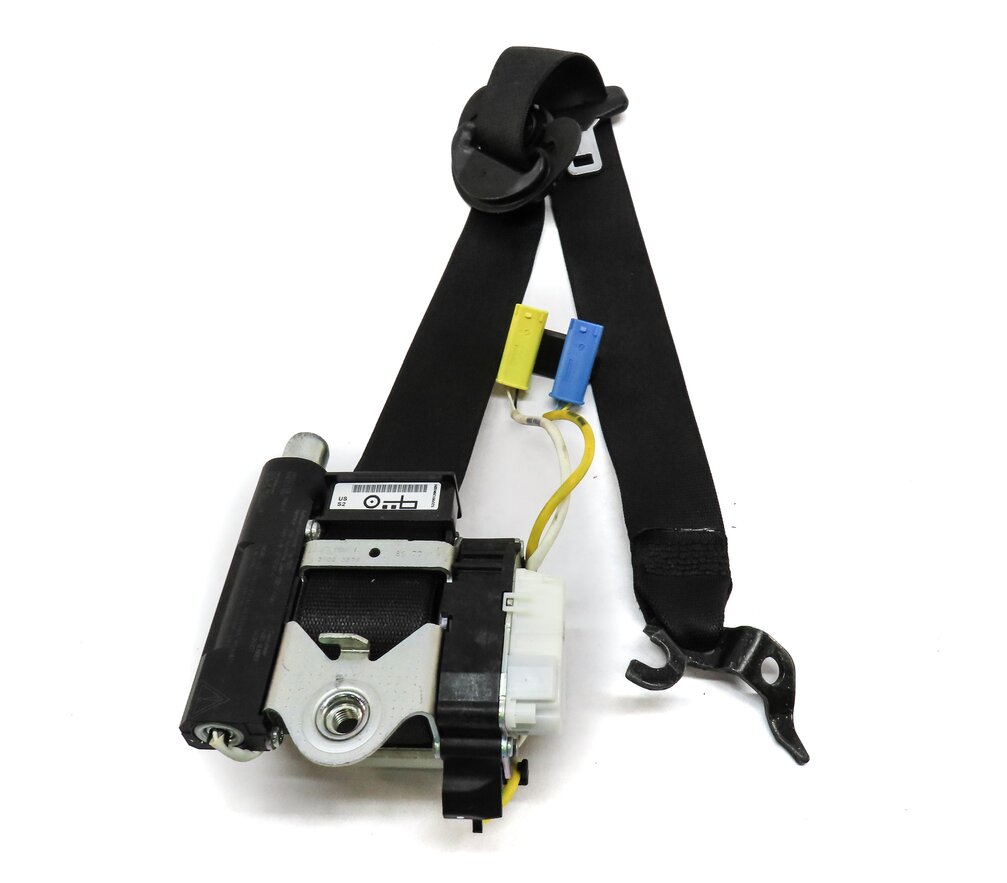 Thumbnail 3: 2012-2015 BMW X1 (E84) RIGHT FRONT PASSENGER SEATBELT BUCKLE RETRACTOR (BLACK)