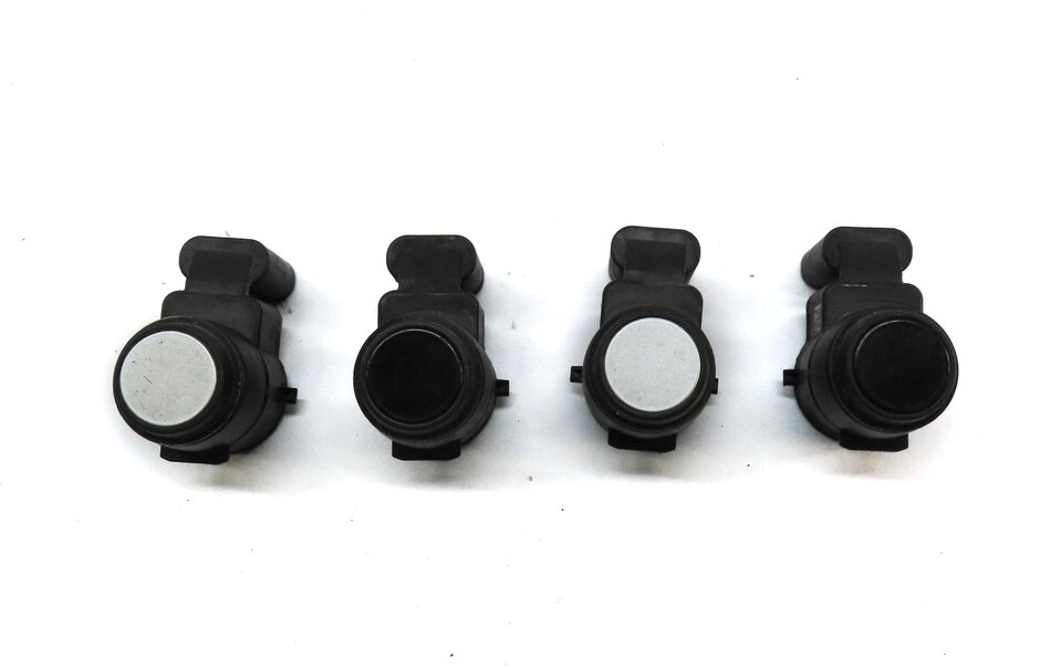Thumbnail 2: 2015 BMW X1 E84 REAR PARK ASSIST PDC SENSOR SET4 (SILVER & BLACK) & WIRE HARNESS