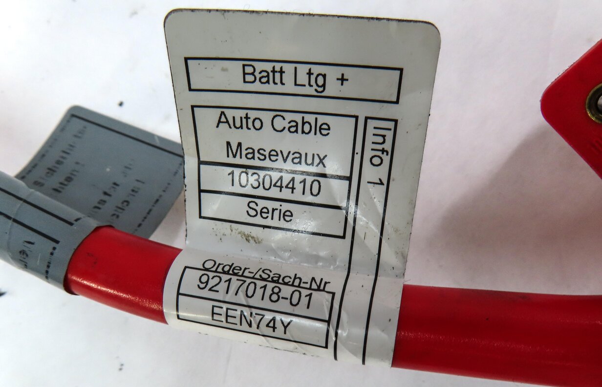 Thumbnail 4: 2015 BMW X1 (E84) POSITIVE BATTERY CABLE w/ TERMINAL 9217018