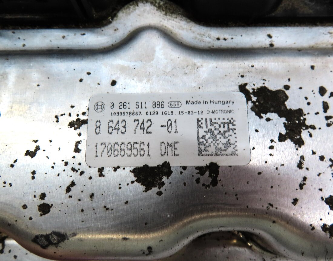 Thumbnail 5: 13-16 BMW X1 Z4 E84 E89 2.0L N20 TURBO ECM DME CAS-3 IMMOBILIZER MODULE KEY SET