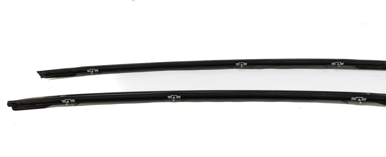 Thumbnail 2: 2015 BMW X1 (E84) LEFT & RIGHT LUGGAGE ROOF RACK SET 2 (FRONT TO BACK) (BLACK)