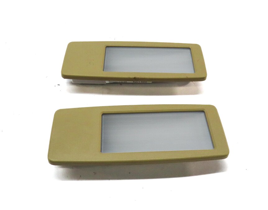 2015 BMW X1 (E84) REAR LEFT & RIGHT ROOF DOME LIGHT SET 2 (BEIGE)