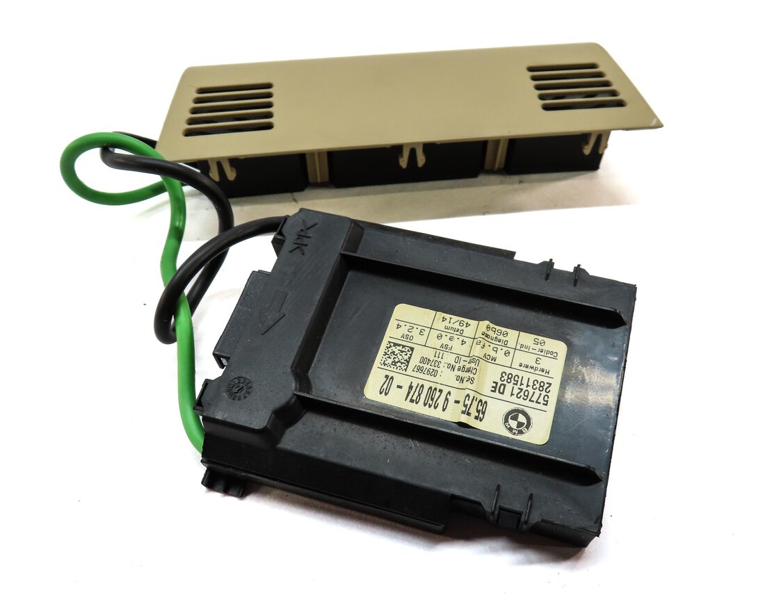 Thumbnail 3: 2015 BMW X1 (E84) ANTI-THEFT LOCKING ULTRASONIC ALARM MODULE w/ TRIM (BEIGE)