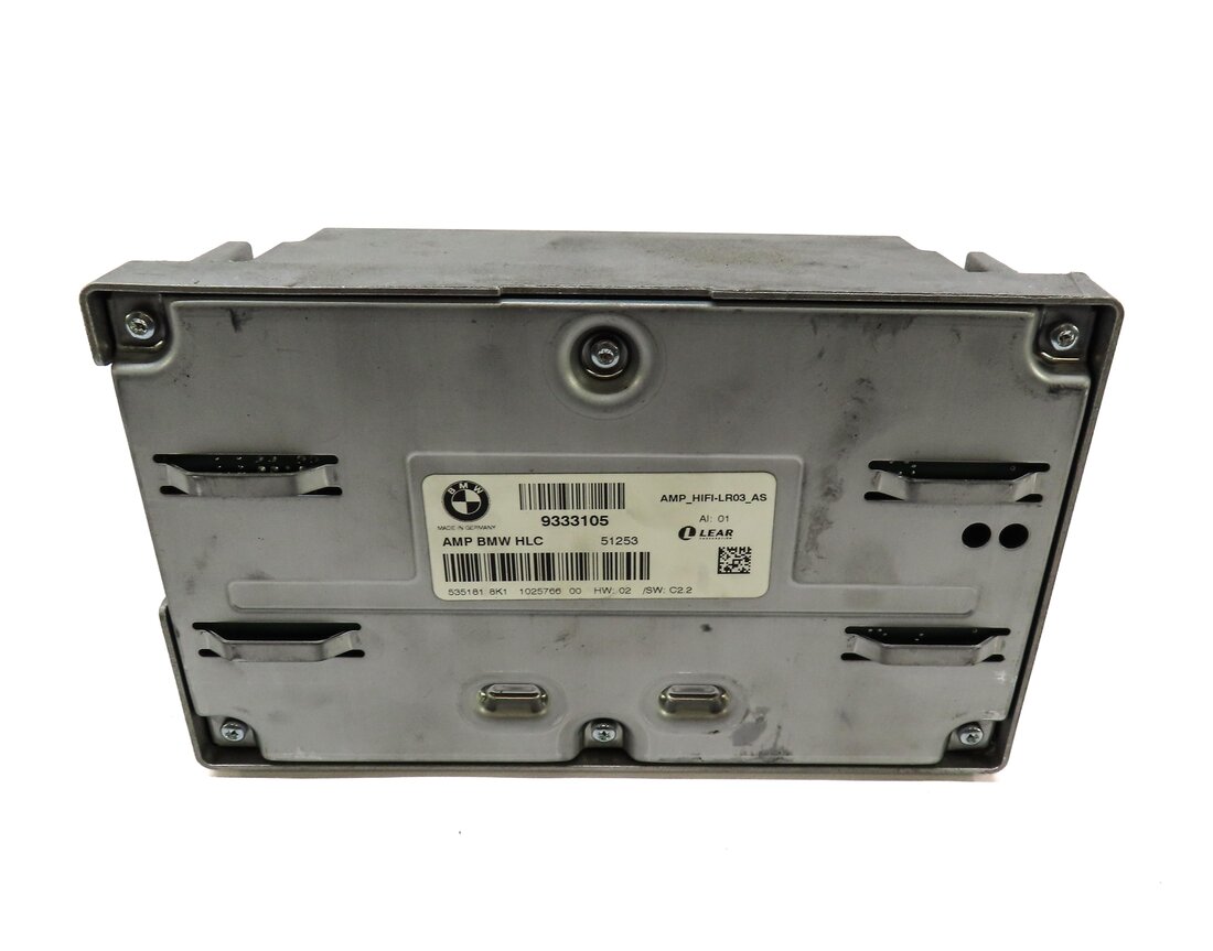 Thumbnail 4: 2012-2015 BMW X1 (E84) RADIO STEREO AUDIO AMP AMPLIFIER (LEAR)