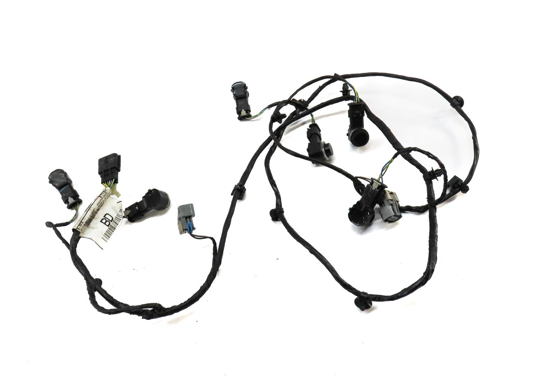 Thumbnail 1: 2015 RANGE ROVER EVOQUE L538 REAR PARK ASSIST PDC SENSOR SET6 (BLACK) w/ HARNESS