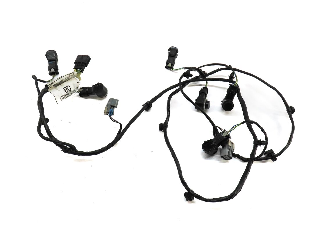 Thumbnail 2: 2015 RANGE ROVER EVOQUE L538 REAR PARK ASSIST PDC SENSOR SET6 (BLACK) w/ HARNESS