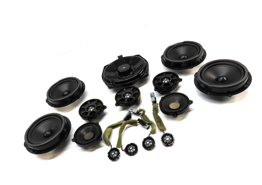 Thumbnail 12: 2015 RANGE ROVER EVOQUE (L538) FRONT REAR WOOFER MIDRANGE TWEETER SPEAKER SET 14
